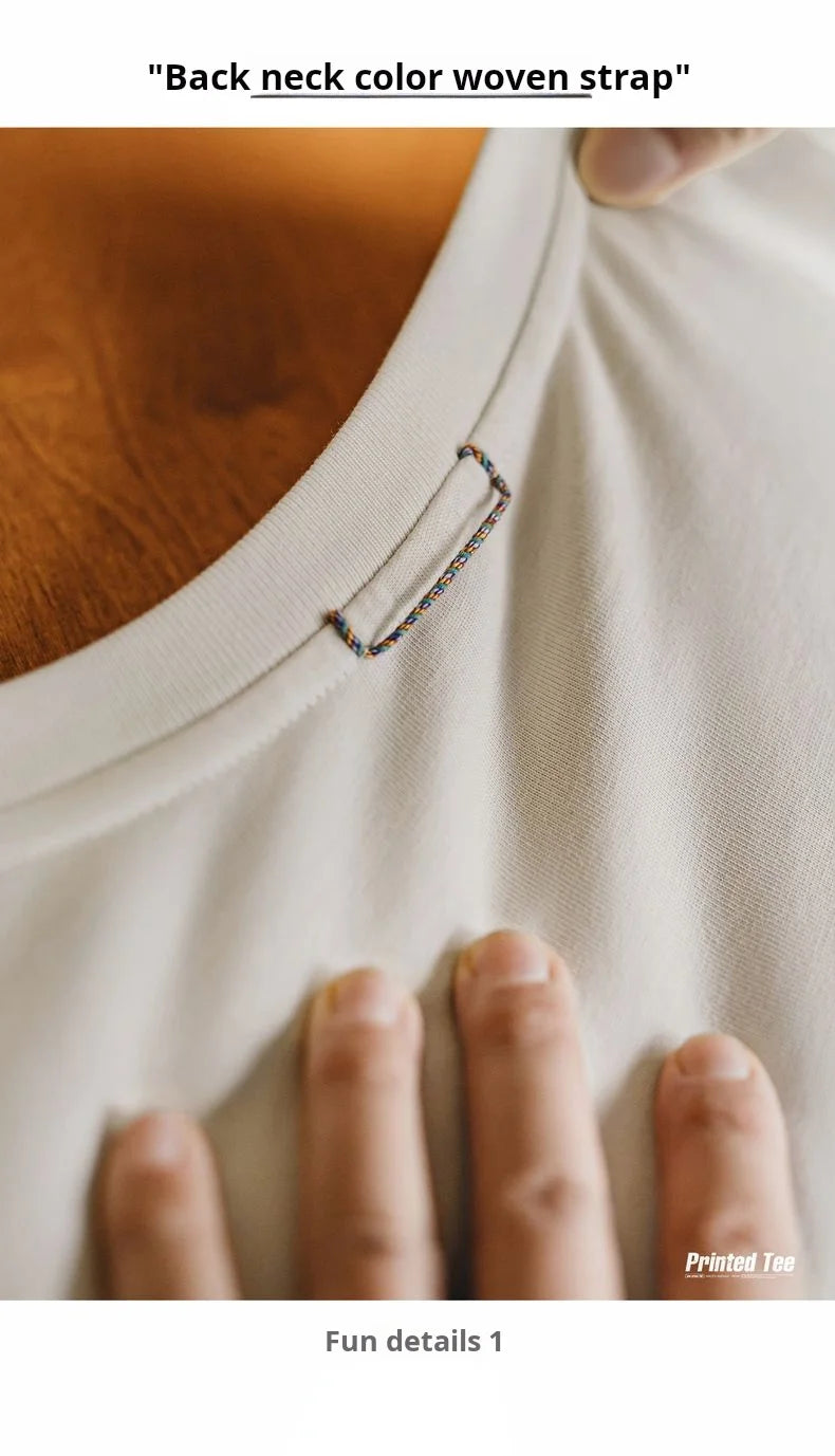 Men's Casual Printed Short Sleeve T-Shirt | Summer Comfort Tee