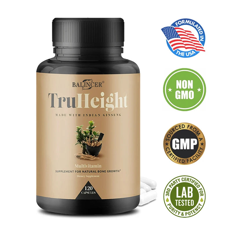 Natural Bone Growth Supplement for Kids & Teens | Strength & Density