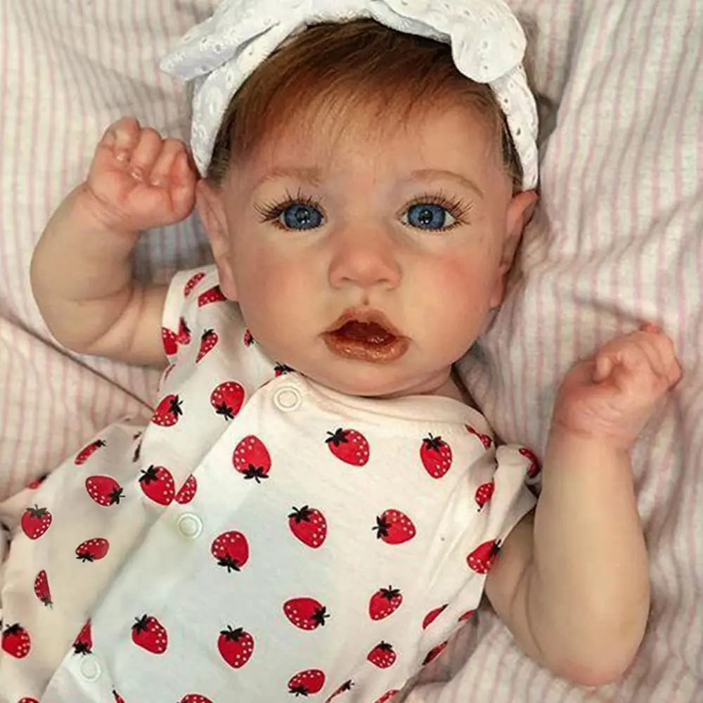 Lifelike Handmade Reborn Baby Doll | 55cm Realistic Toddler Toy