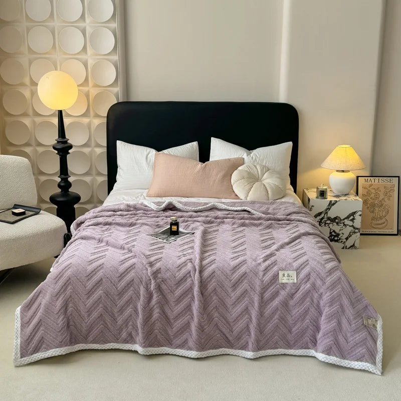 High-Quality Multi-Layer Fleece Blanket | Warm & Cozy Comfort