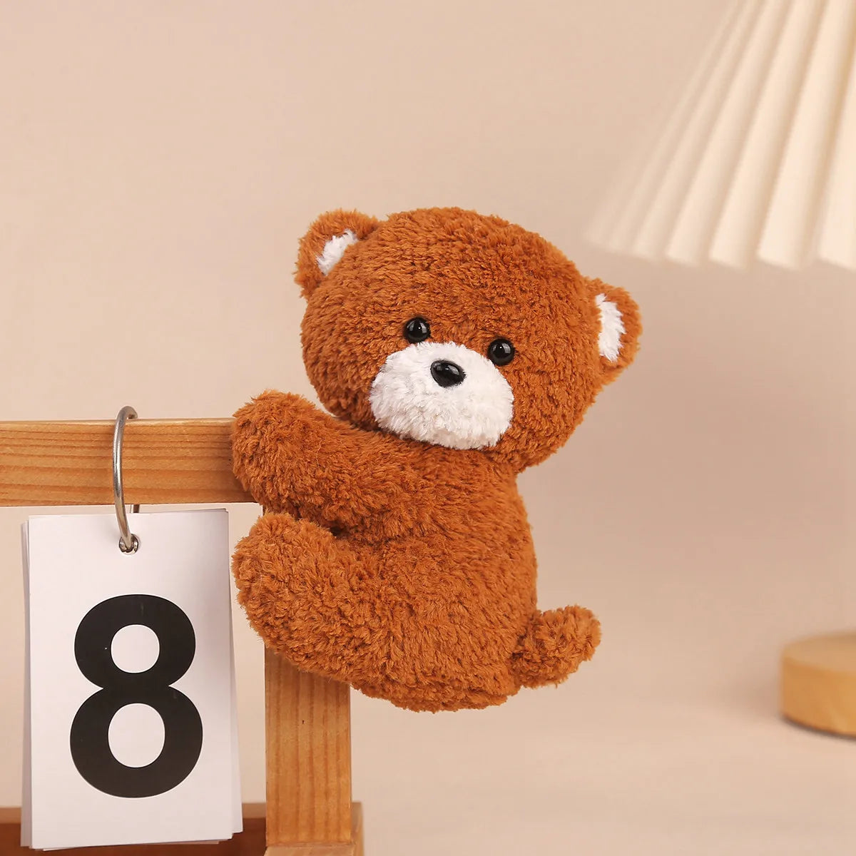 Cute Cartoon Jungle Animals Clip Dolls | Plush Toy Screen Decor