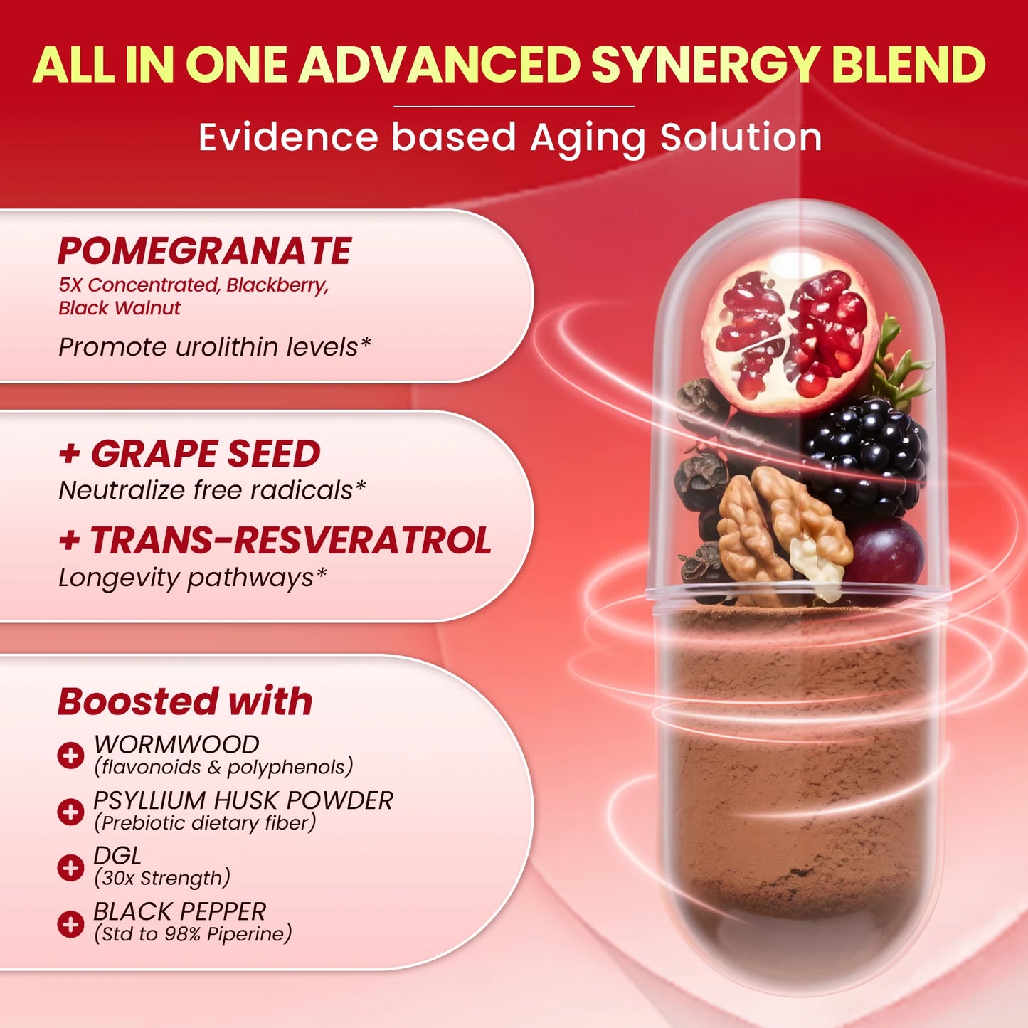 Cellular Repair and Digestive Health Support Supplement