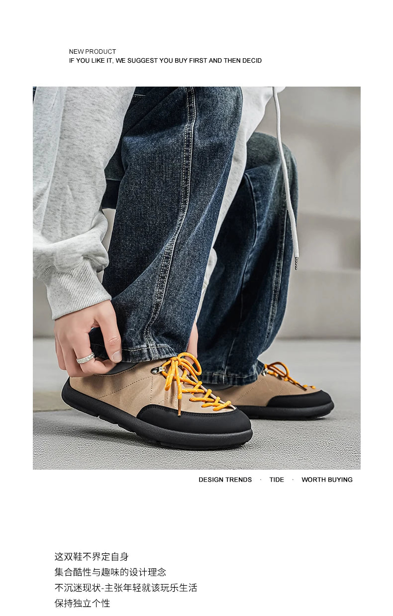 Men's Backless Slip-On Casual Sports Shoes | Comfortable & Stylish
