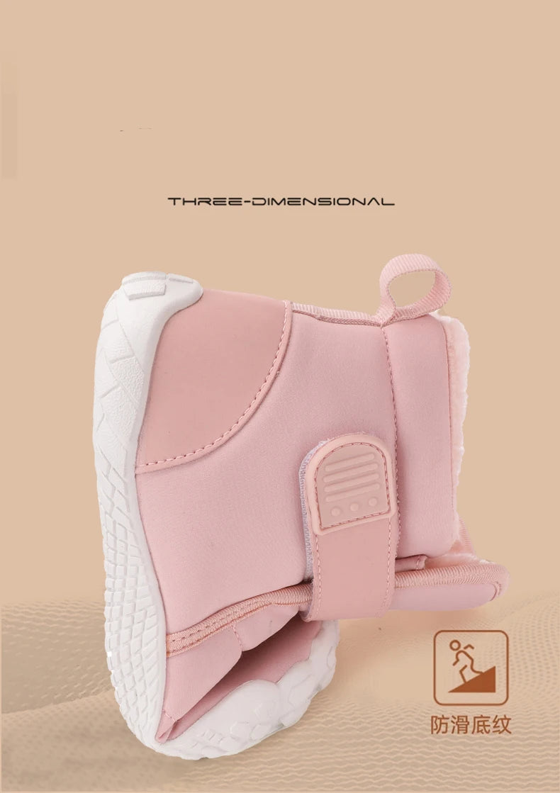 Kids Waterproof Snow Boots | Comfortable & Warm Fur Lined Boots