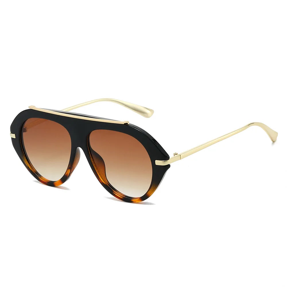 Oversized Retro 70s Pilot Sunglasses | Stylish Vintage Shades