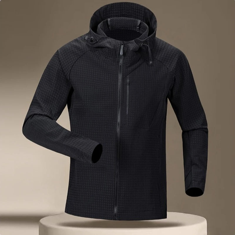 Lightweight Breathable Mesh Soft Shell Outdoor Sports Jacket