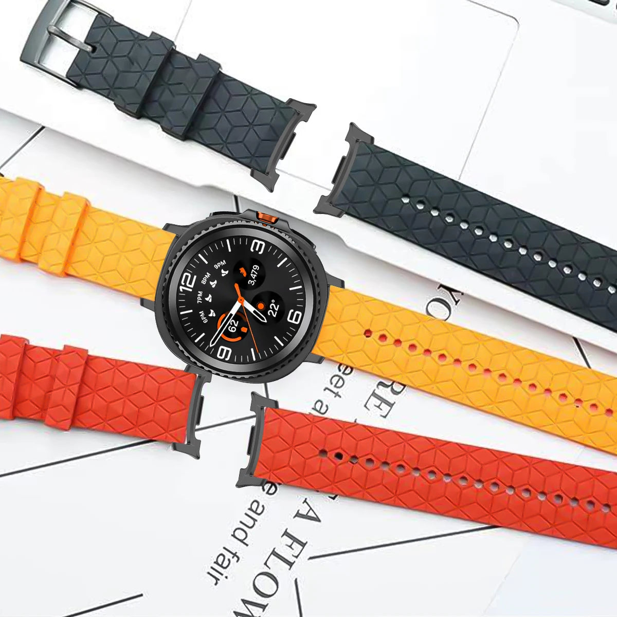Silicone Swim Strap for Smartwatches | Soft & Breathable Bands