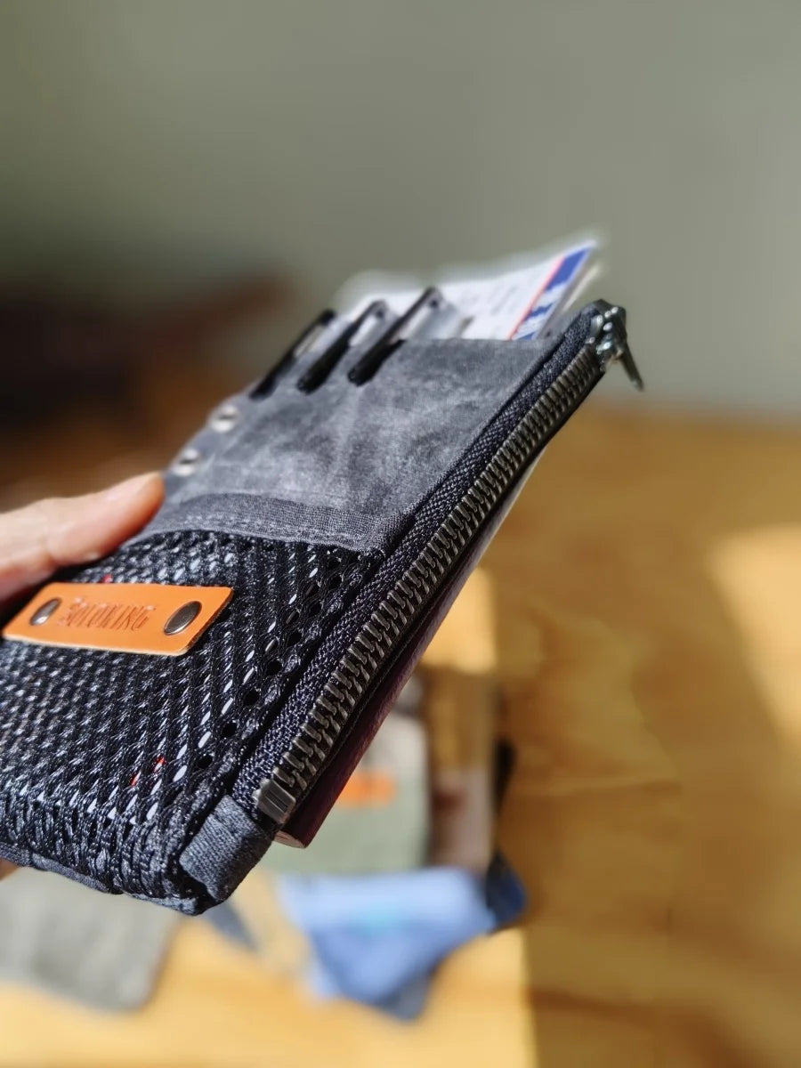 Multifunctional Canvas Storage Bags for Notebooks & Accessories