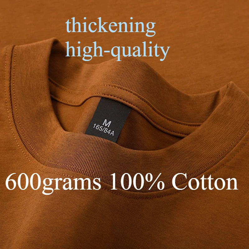 Heavyweight Cotton T-Shirts for Men & Women | Breathable Basic Tees