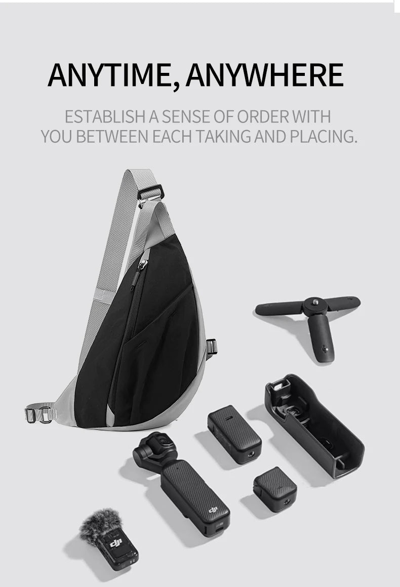 Versatile Outdoor Chest Bag | Large Capacity Sports Messenger Bag