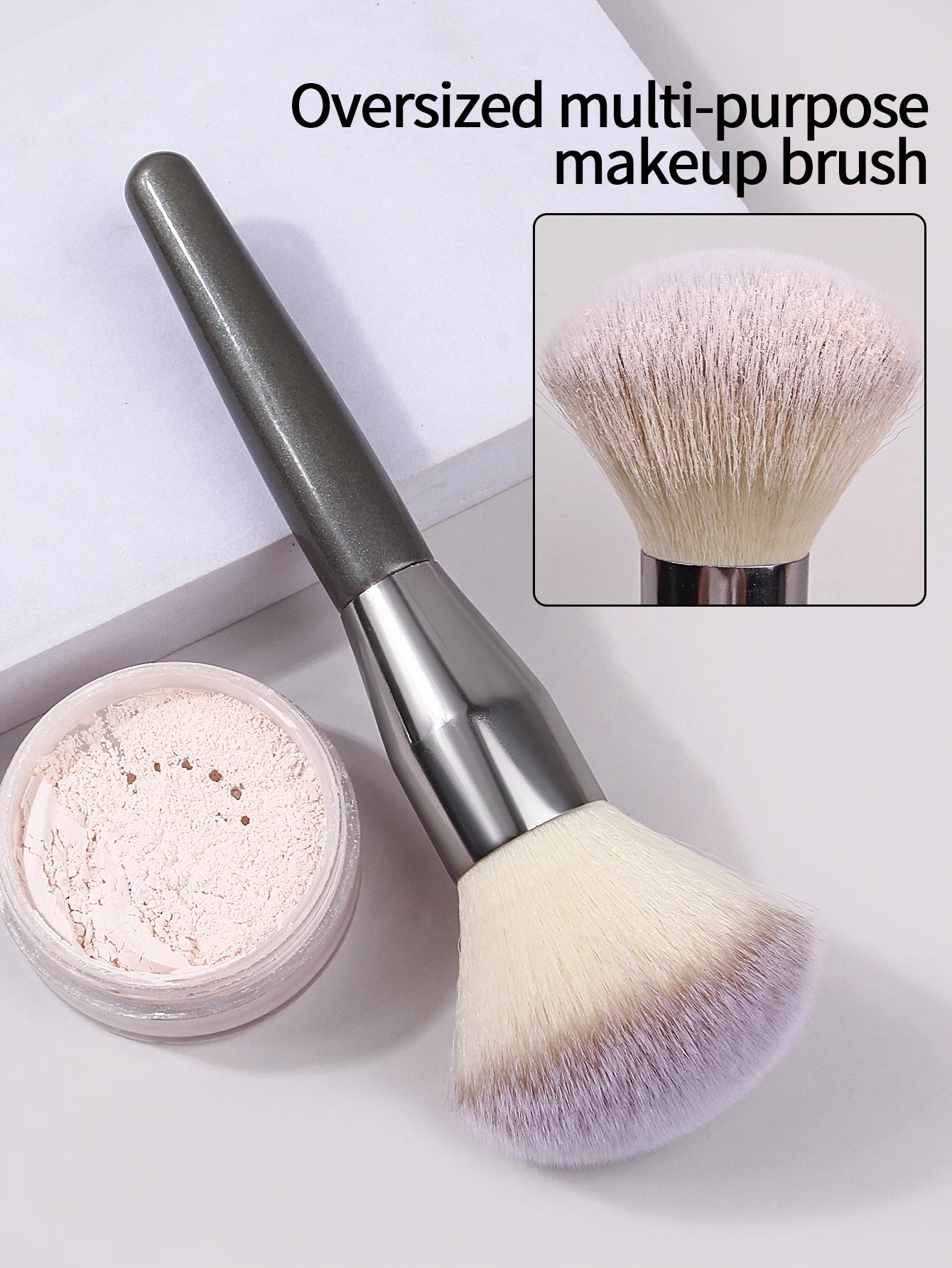 Ultra Large Loose Powder Brush | High-End Makeup Tool