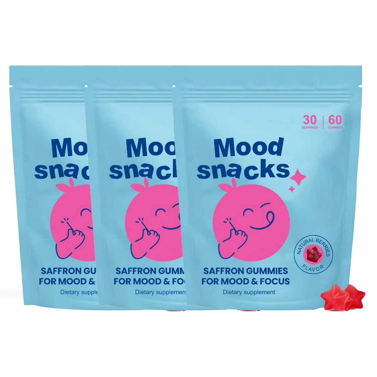 Focus & Calm Gummies for Kids & Teens | Mood Support Chewables