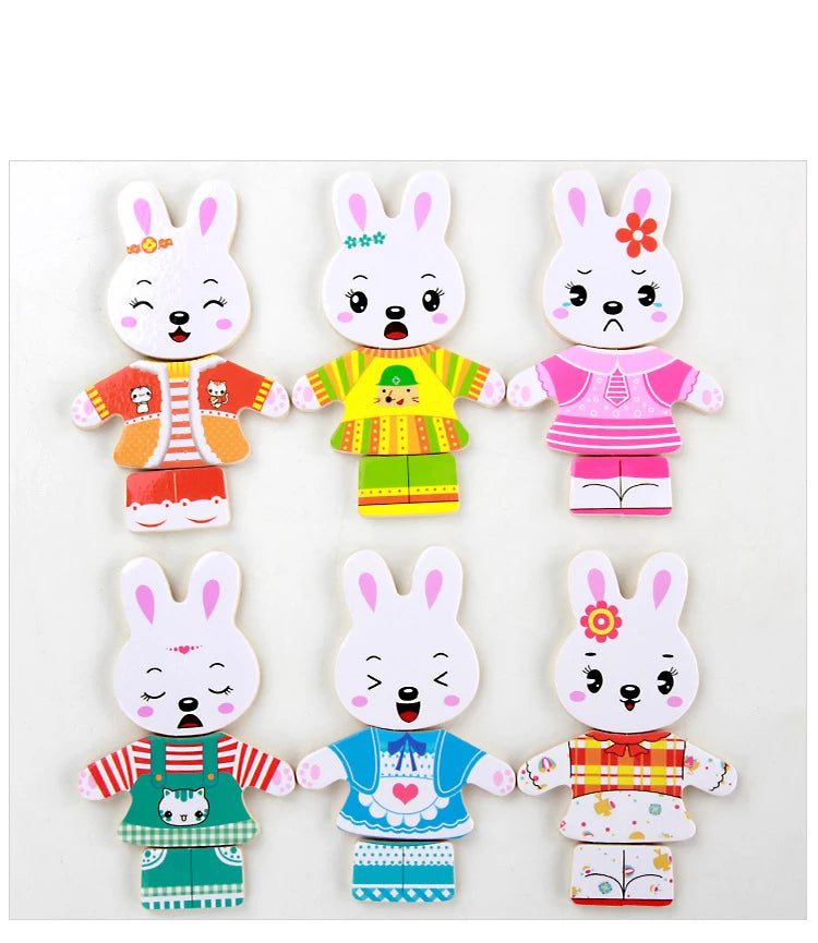 Educational Wooden Jigsaw Puzzle for Kids | Montessori Style Fun