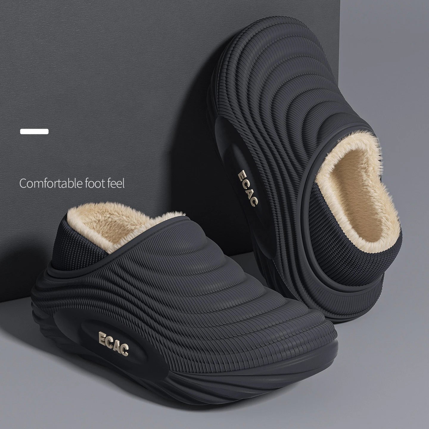 Warm Waterproof Cotton Slippers | Non-Slip Couple Home Shoes