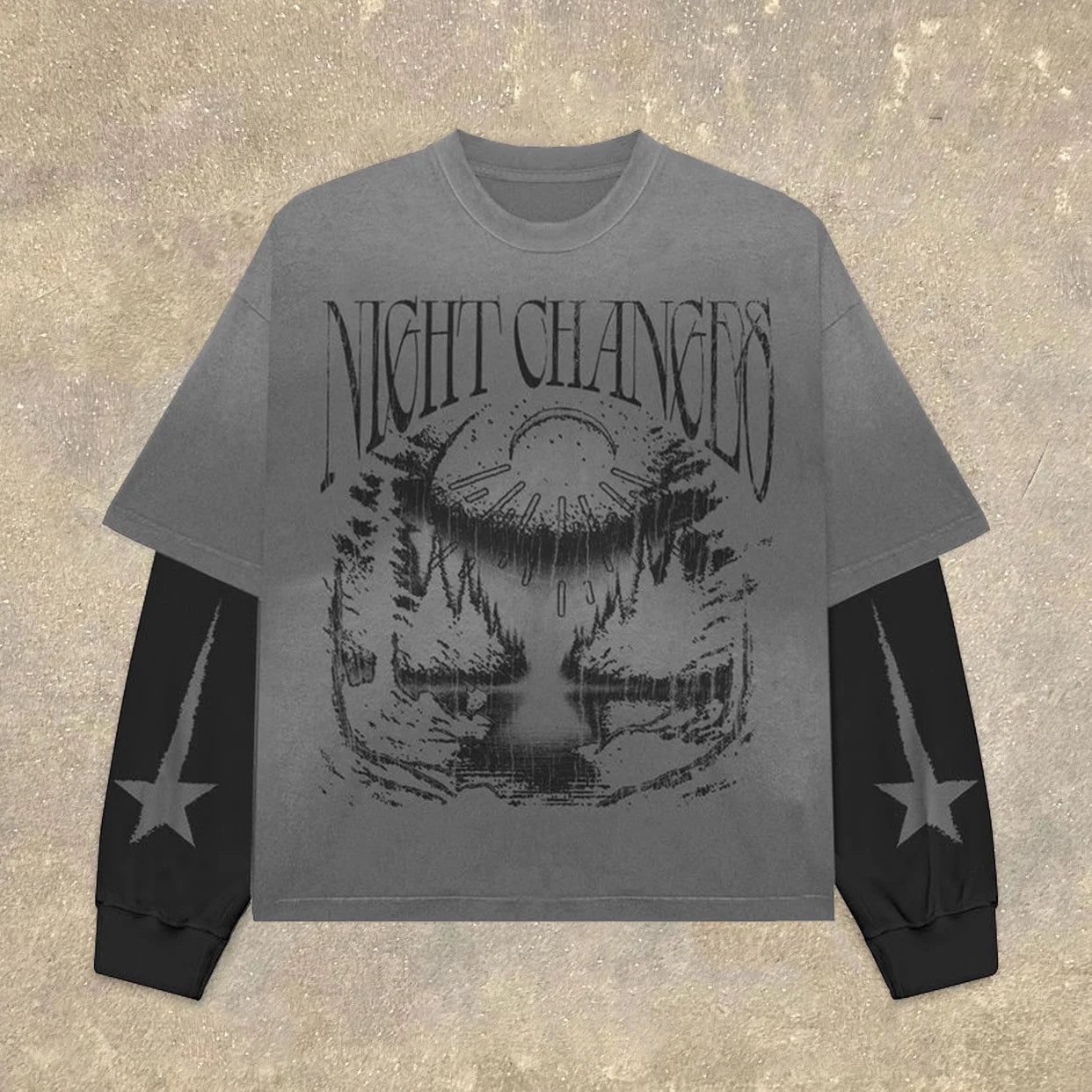 Men's Vintage Gothic Pullover Sweatshirt | Stylish & Cozy