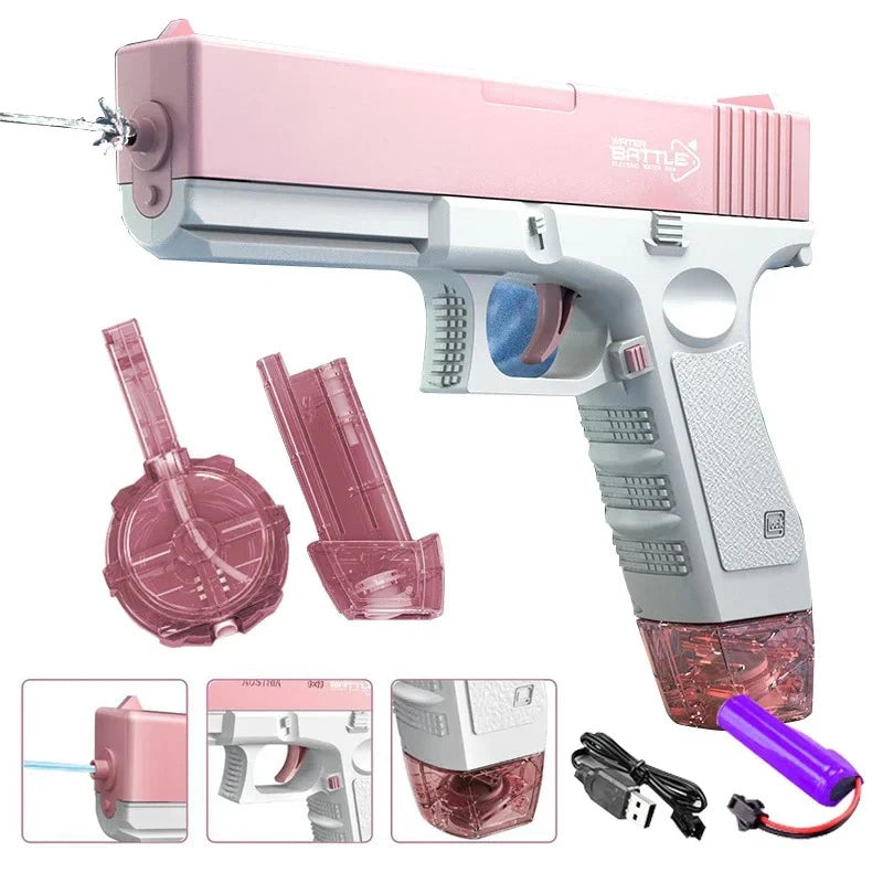 Automatic Electric Water Gun for Kids | Ultimate Water Play Fun