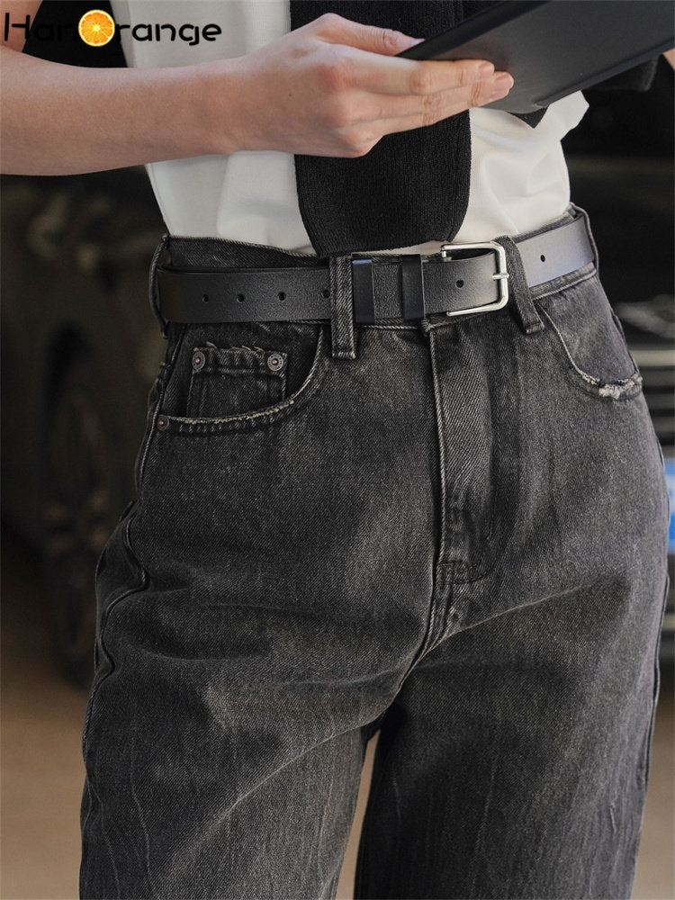 High Waist Retro Jeans for Women | Stylish Elastic Denim Pants