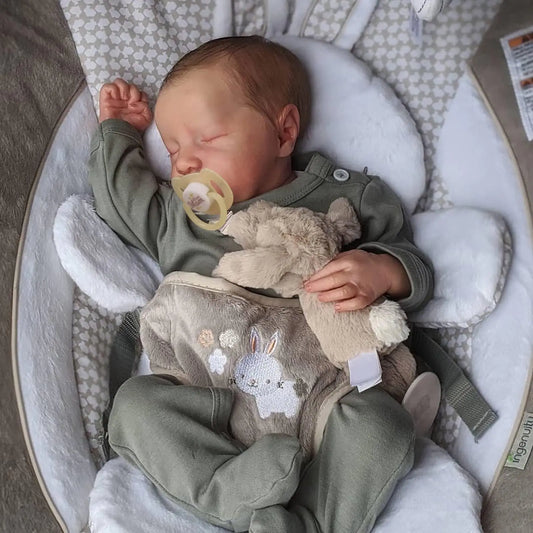17-Inch Lifelike Reborn Baby Boy Doll | Realistic Baby Toy