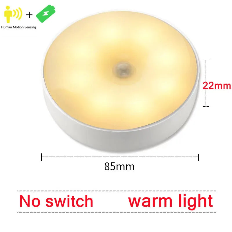 Rechargeable Motion Sensor LED Night Light for Home Use