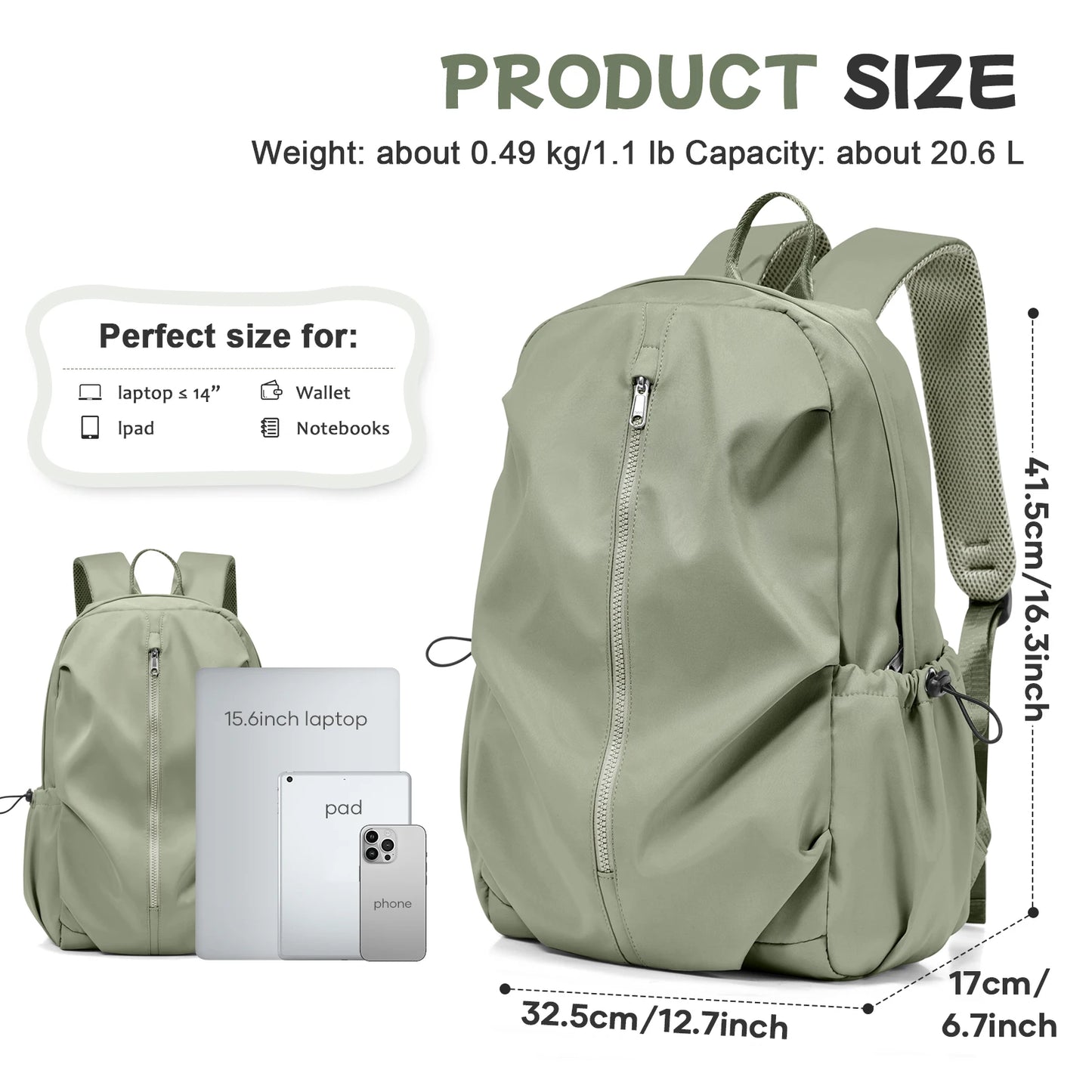 Stylish Laptop Backpack | Anti-Theft Design for Work and School