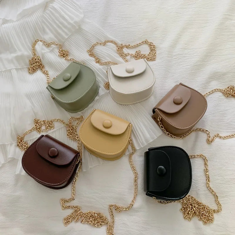 Mini Fashion Shoulder Bags for Kids | Stylish Crossbody Storage