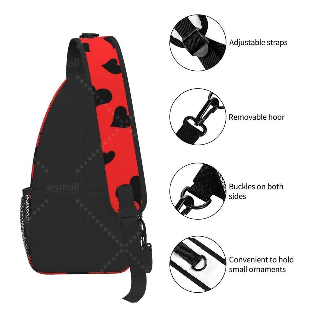 Lightweight Crossbody Sling Bag for Travel & Outdoor Activities