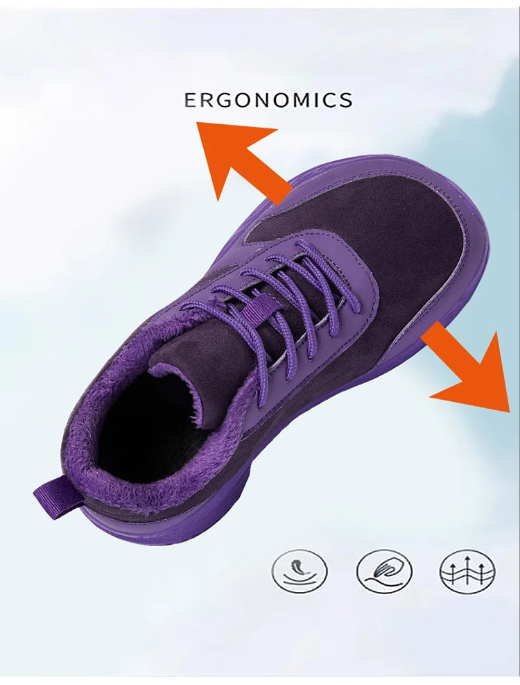 Winter Barefoot Men's Sneakers | Comfortable Non-Slip Casual Shoes