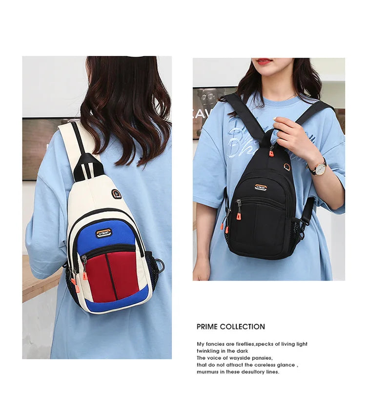 Women's Multifunctional Crossbody Bag | Waterproof Oxford Fabric