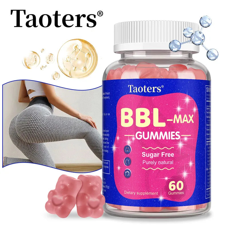 Buttocks Enlargement Gummies for Women | BBL-MAX Herbal Formula