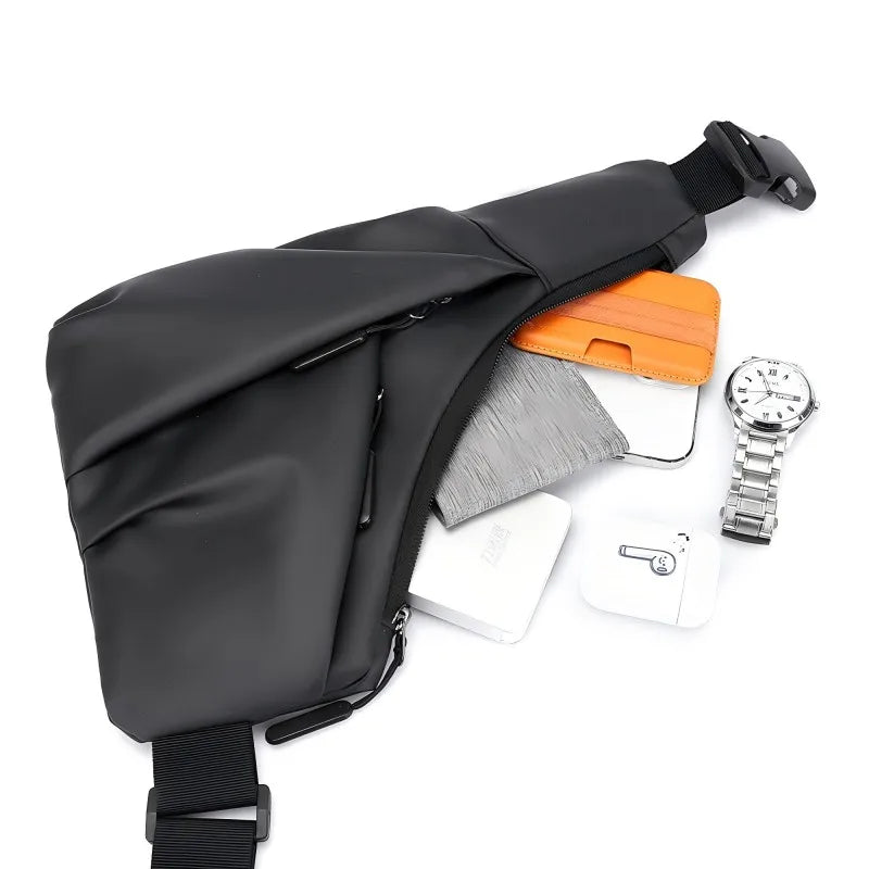 Anti-Theft Triangle Cross Body Bag | Adjustable Strap for Travel
