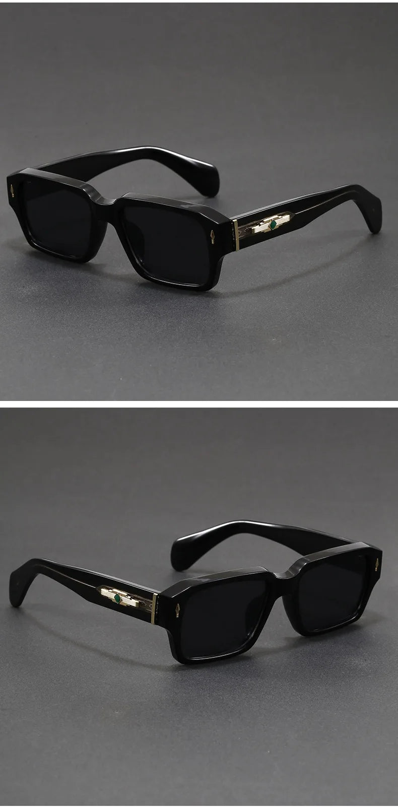 Vintage Thick Frame Sunglasses | Retro Square Shades for All
