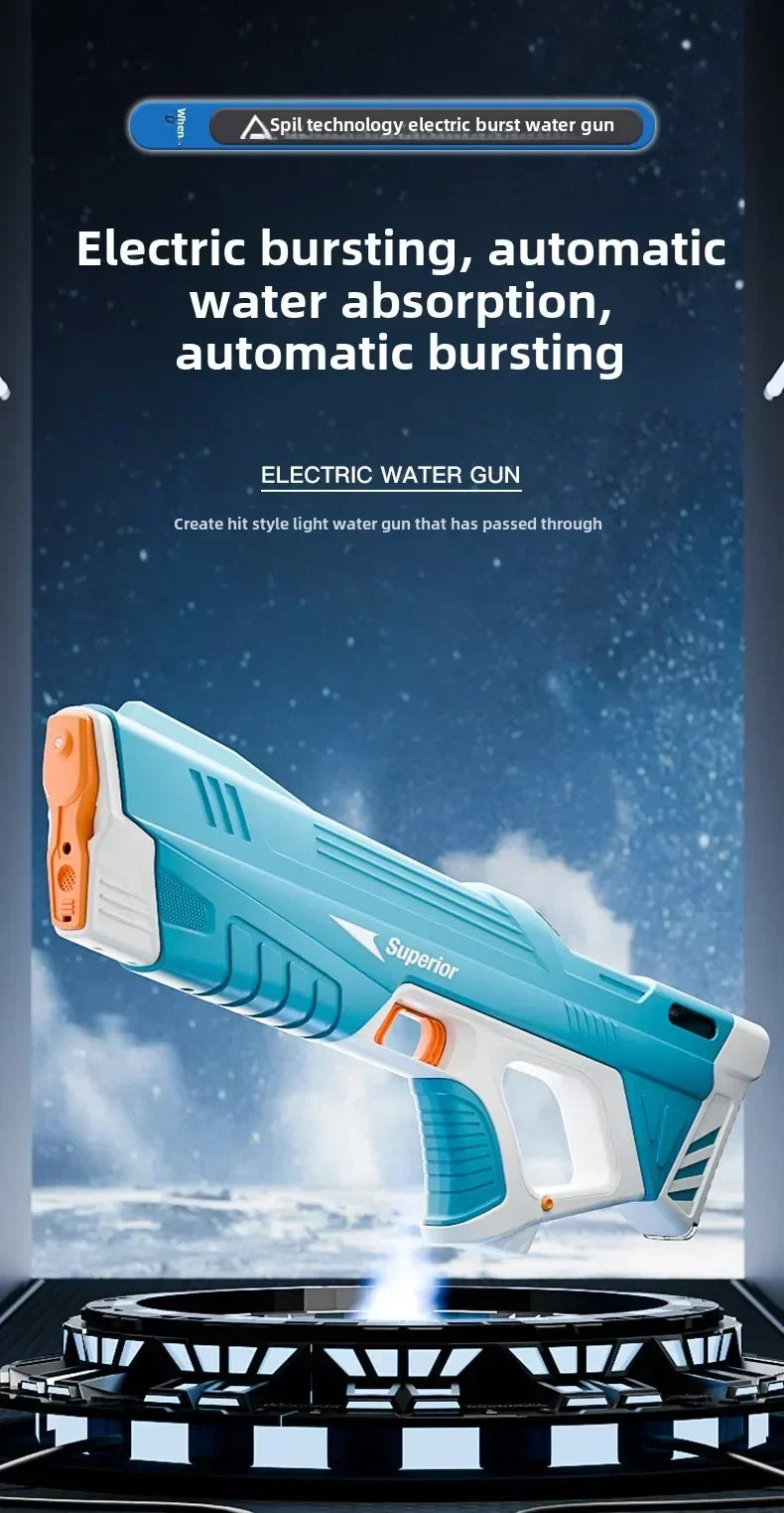 Automatic Electric Water Gun for Kids | Ultimate Water Play Fun