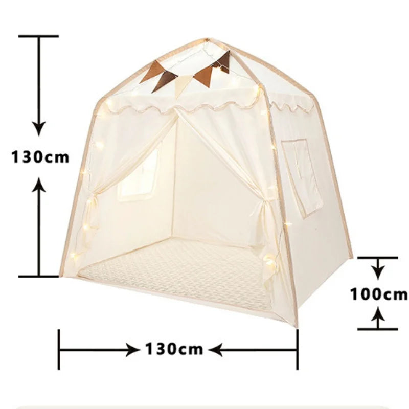 Kid's Play Tent for Indoors | Privacy Canopy Bed Tent for Children