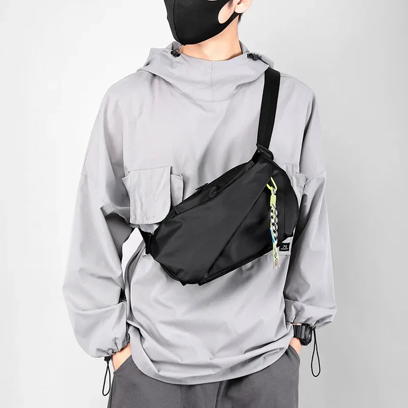 Large Capacity Waterproof Shoulder Chest Bag for Outdoor Sports