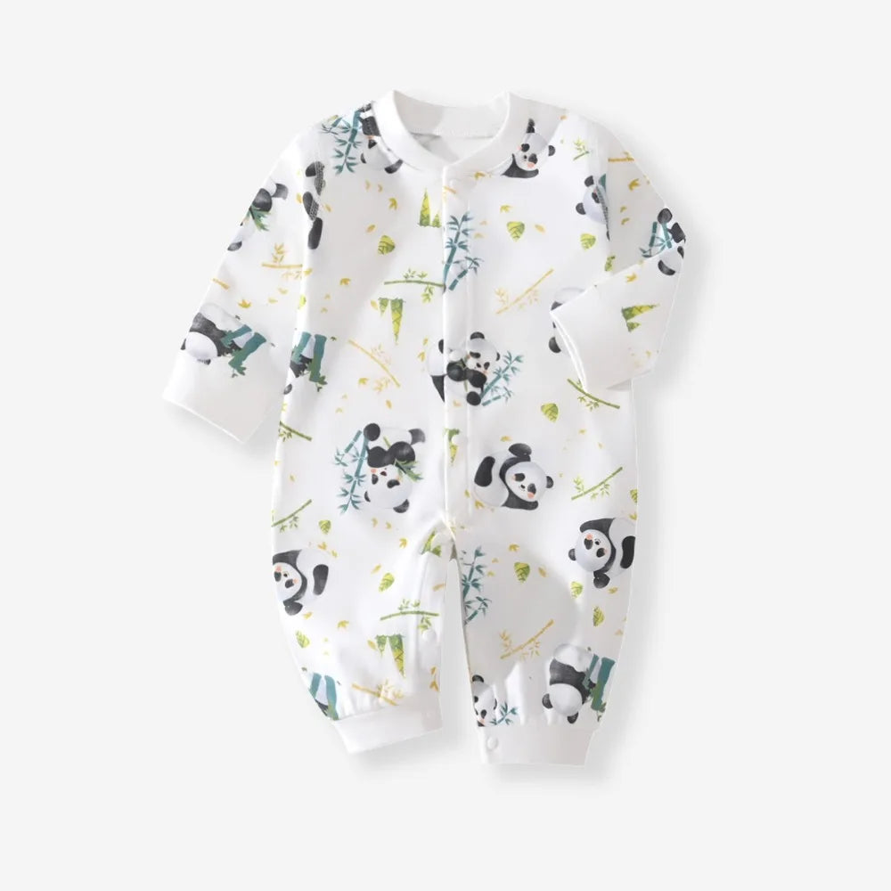 Newborn Baby Cotton Cartoon Romper | Soft & Cute Bodysuit