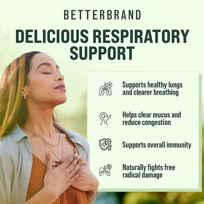 Natural Mullein Gummies for Lung Health & Immune Support