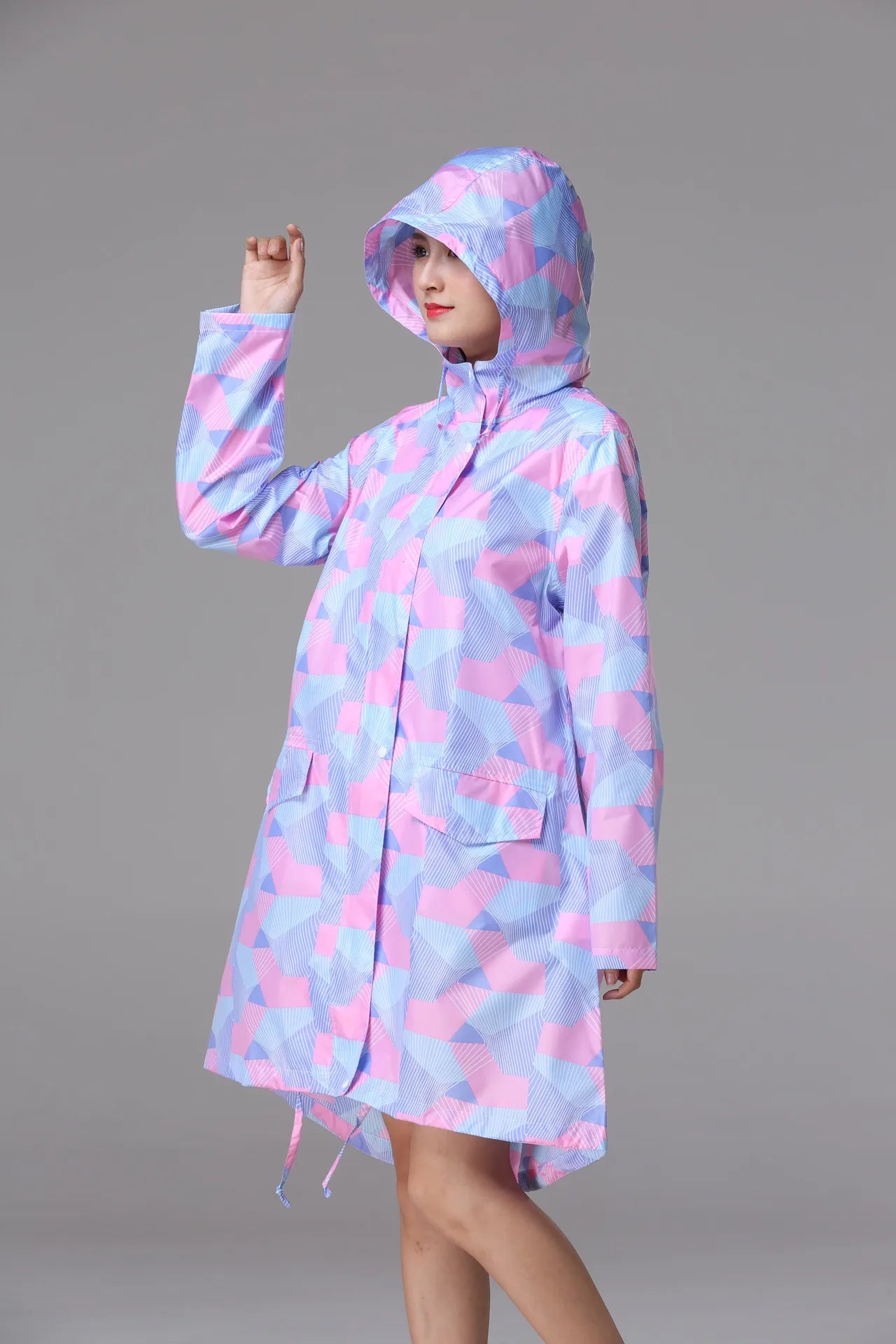 Waterproof Fashionable Raincoat for Adults | Stylish & Portable