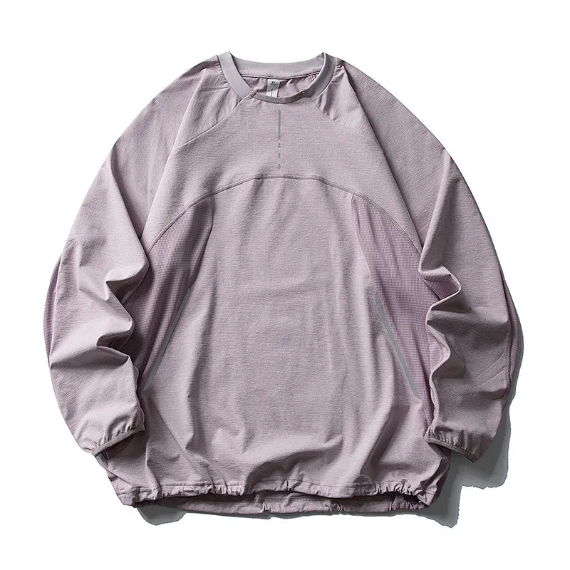 Unisex Lightweight Quick-Dry Long Sleeve T-Shirt for Outdoors