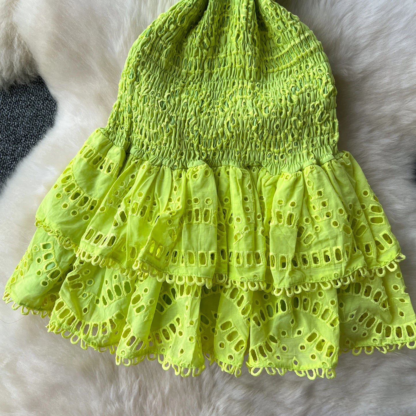 Chic Vintage Sleeveless Pleated Tube Dress for Summer Parties