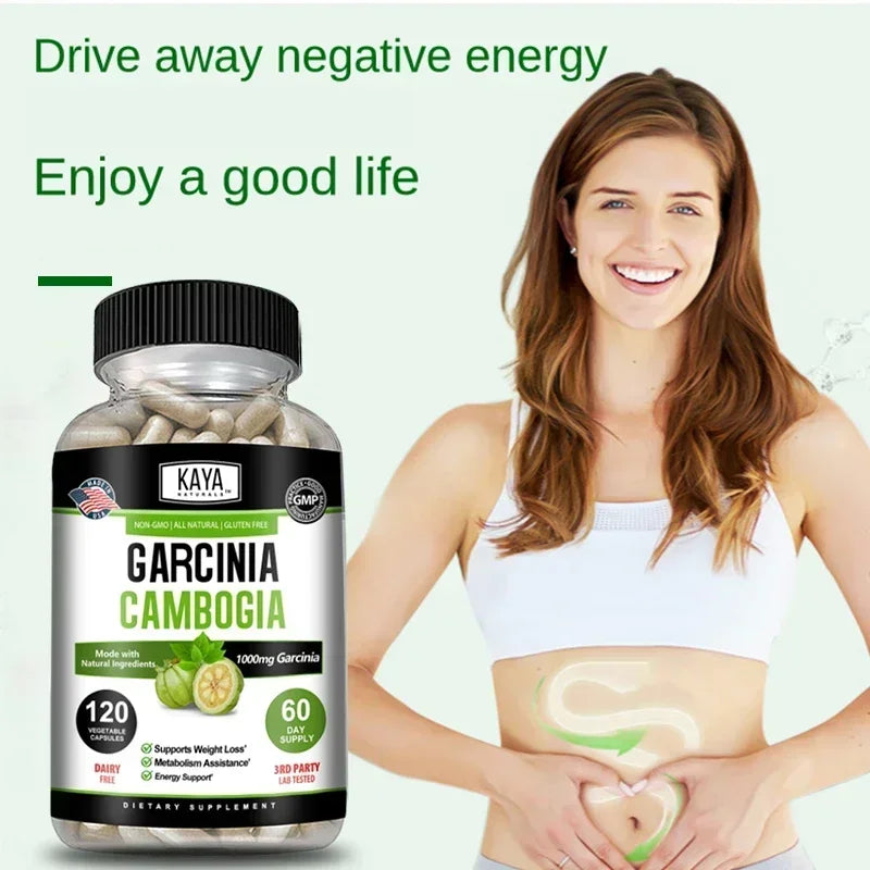 Garcinia Cambogia Extract Capsules | Natural Appetite Suppressant