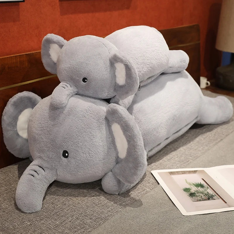 Giant Round Elephant Plush Doll | Cozy Home Decor Gift