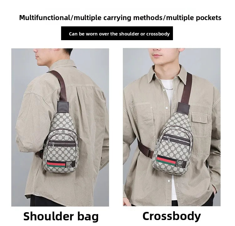 Fashionable Waterproof Crossbody Bag for Men and Women | Large Capacity