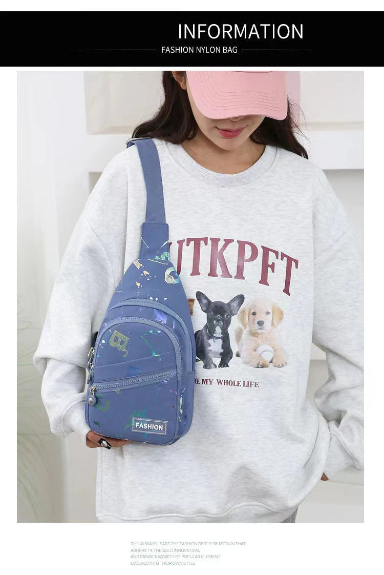 Women's Trendy Cross Body Chest Bag | Fashionable Travel Backpack