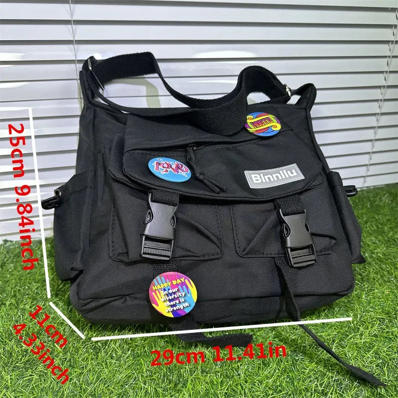Bolso cruzado de hombro para hombre joven | Bandolera moderna para campus