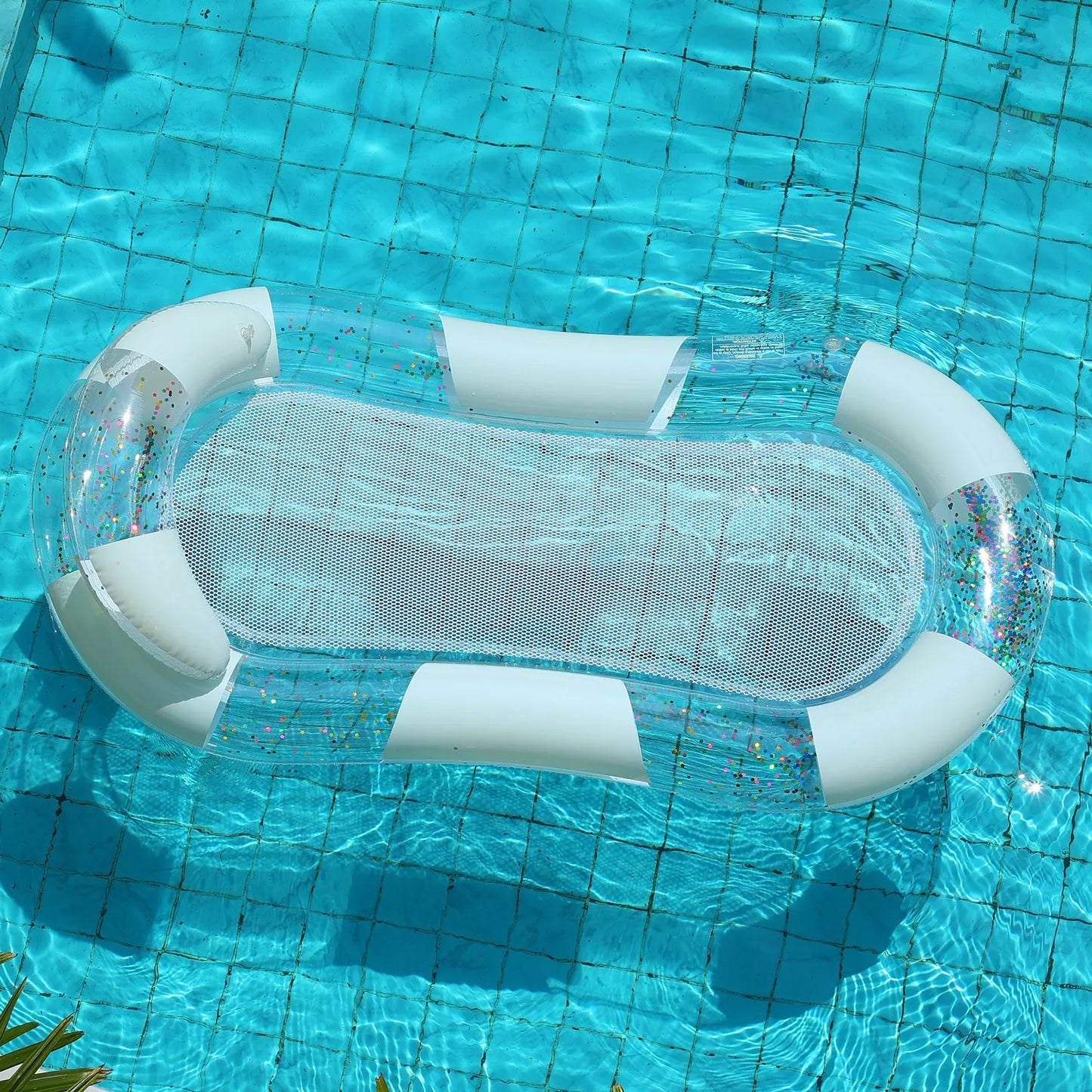 Minimalist Swim Ring Float | Stylish Pool Lounger for Relaxation