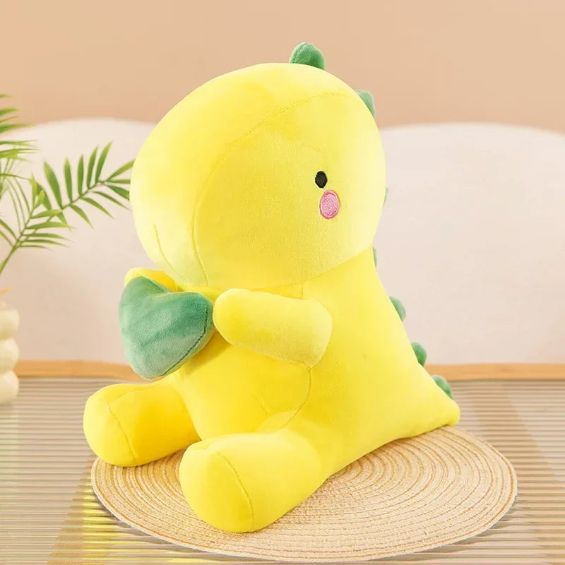 Cute Kawaii Plush Dinosaur Doll | Soft Cartoon Dino Toy for Kids