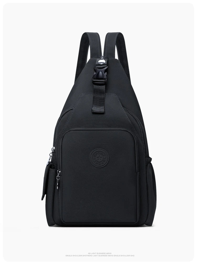Casual Multi-Functional Nylon Chest Bag | Stylish and Practical