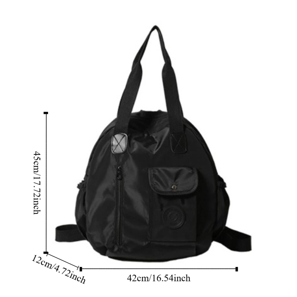 Large Capacity Nylon Swimming Backpack | Stylish Fitness Bag