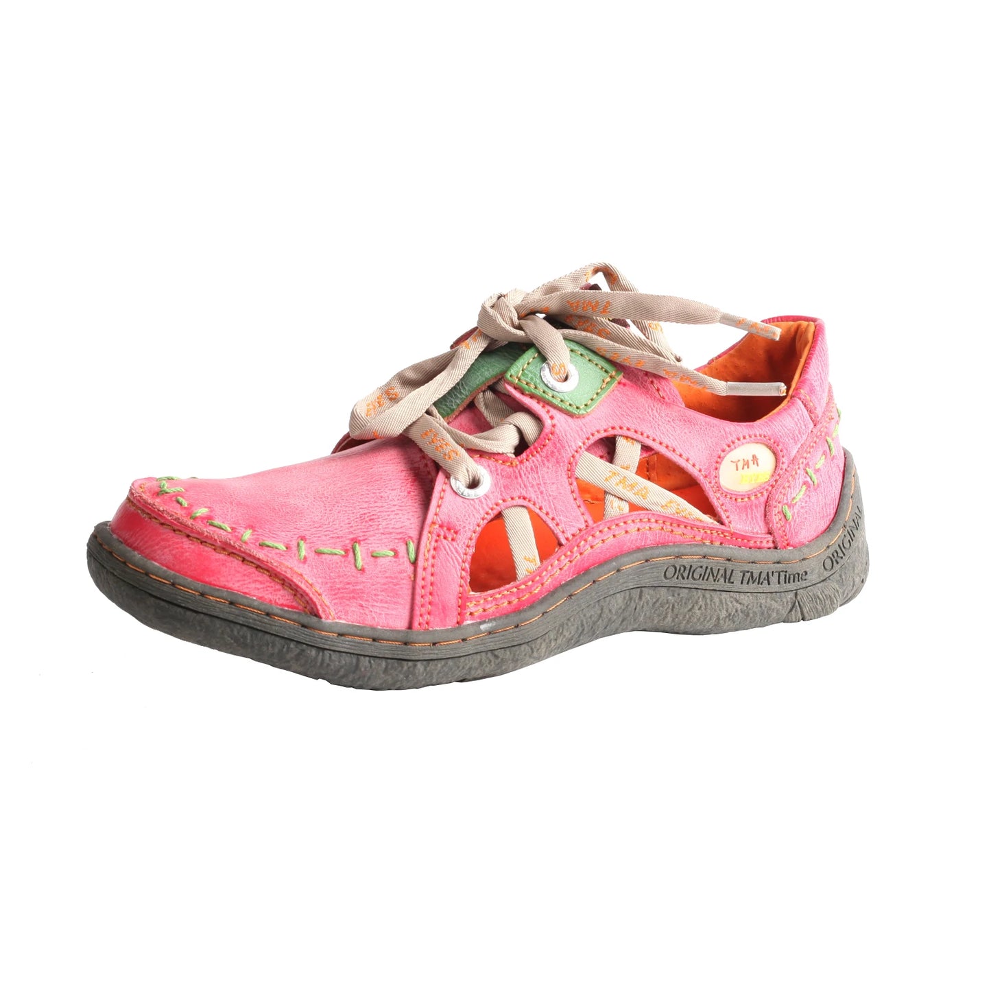 Summer Women’s Genuine Leather Lace-Up Flats | Stylish Comfort Shoes