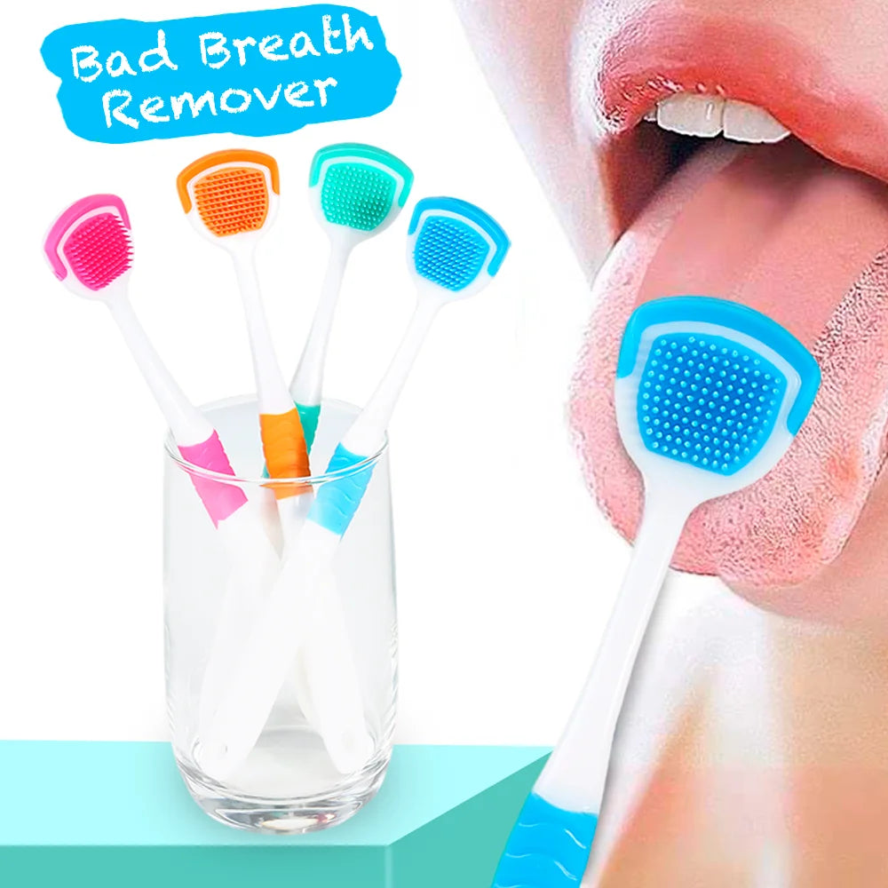Silicone Tongue Scraper for Effective Oral Hygiene